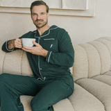 Pyjama Set Heren Groen
