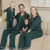 Pyjama Set Heren Groen