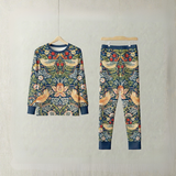 William Morris Set PJ per bambini Ladro di fragole blu navy