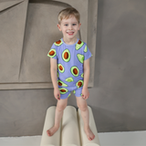 Kinderen Shortie PJ Set Avocado