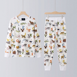 Kinderpyjama met dierenalfabet