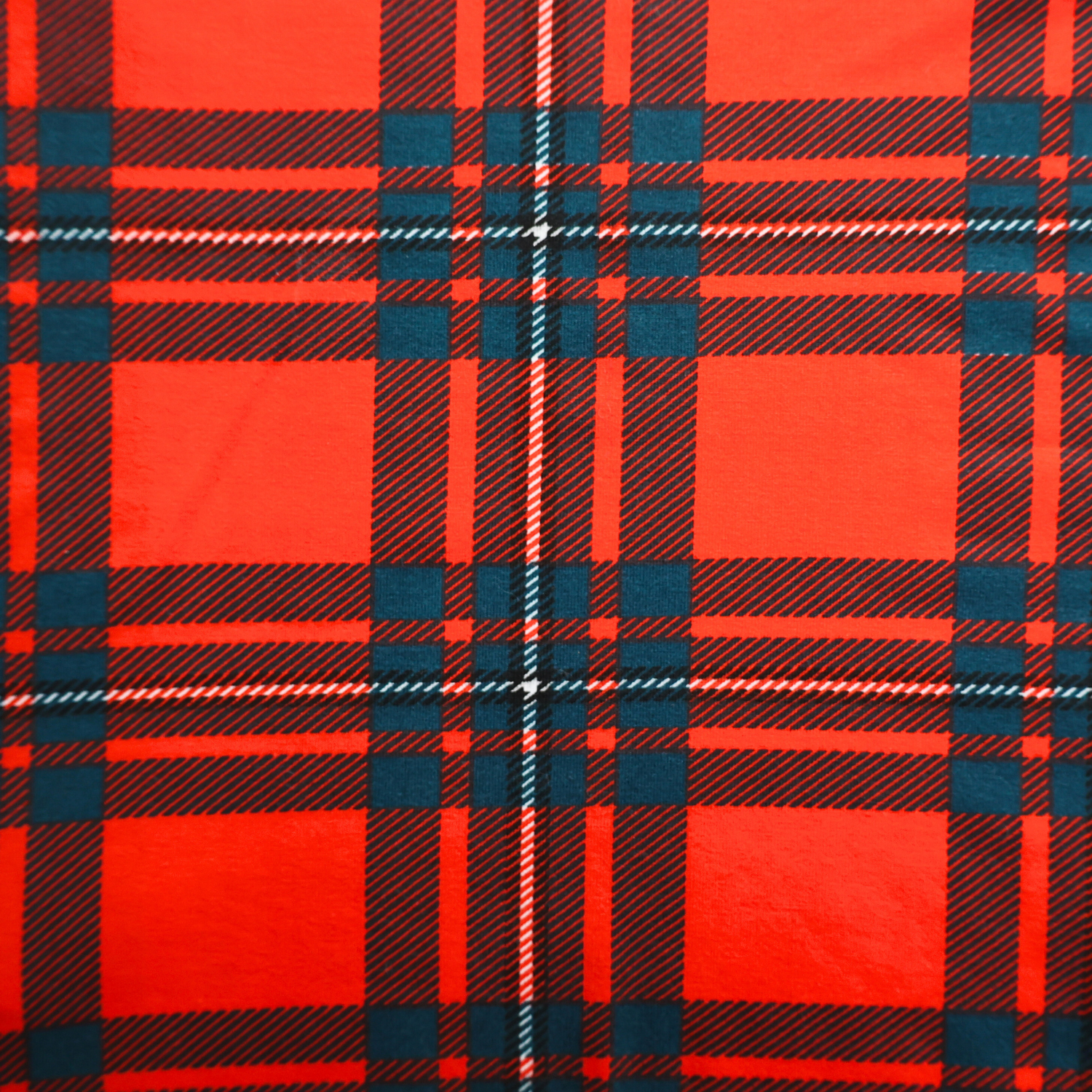 Bambus-Pyjama-Set für Frauen - Rot Tartan