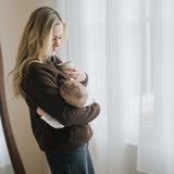 Borstvoeding Fleece Bruin