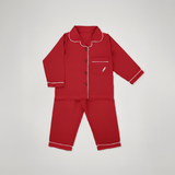 Kinder PJ Set Rood Erfgoed