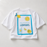 Maglietta oversize da bambino Lemon Squeezy