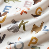 Kinderpyjama met dierenalfabet
