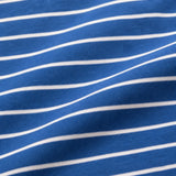 Robe d'allaitement rayée bleu / blanc
