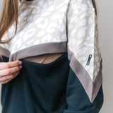 Breastfeeding Sweatshirt - Leopard