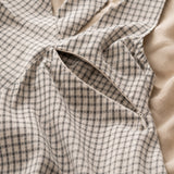 Top de lactancia sin mangas Windowpane