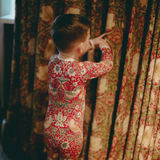 William Morris ZIPSTER™ Strawberry Thief Red