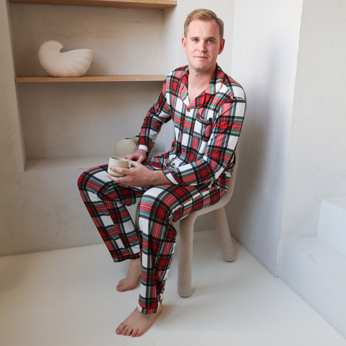 Mens Tartan Dreams Pajamas Set