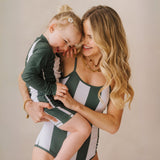 Costume da bagno da donna Como Stripes