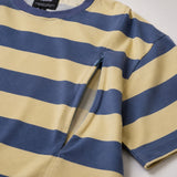 T-shirt d'allaitement surdimensionné Butter and Blue