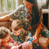 William Morris Zipster Ladrón de Fresas Azul Marino