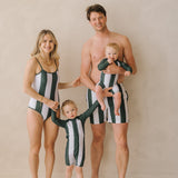 Costume da bagno da donna Como Stripes