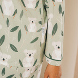 Ladies Pyjamas Set Koala Long Sleeve