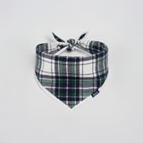 Hundelätzchen Grün Tartan Haustier Bandana