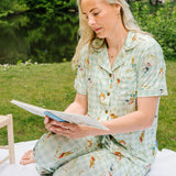 Dames Pyjama Set Peter Rabbit Hill Top Friends