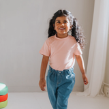Bamboo Everyday Kinder T-Shirt Soft Pink