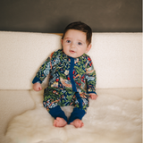 William Morris Zipster Ladrón de Fresas Azul Marino