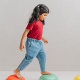 Camiseta Bamboo Everyday para niños, burdeos oscuro