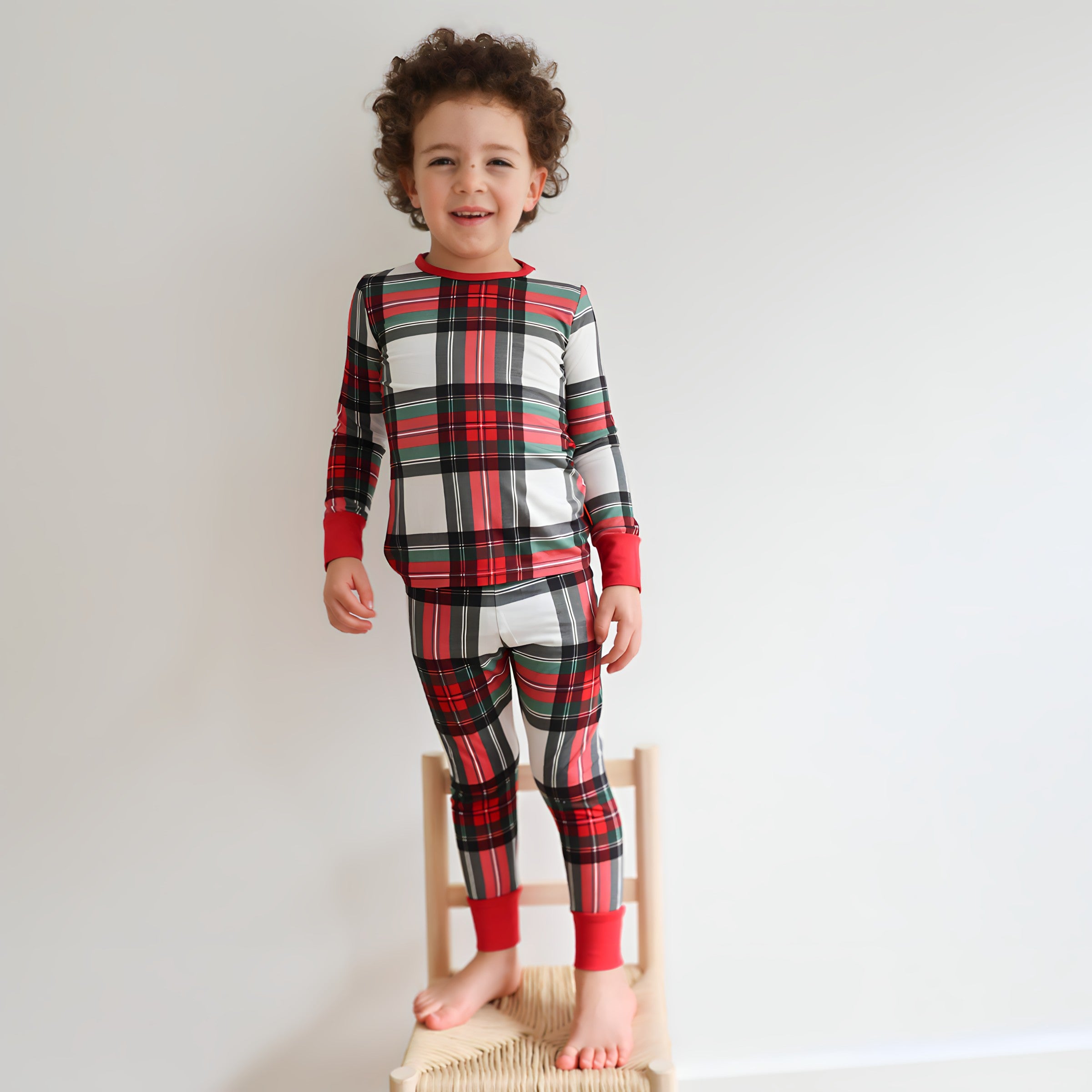 Children's PJ Set Tartan Dreams