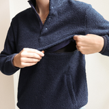 Pile per l'allattamento blu navy