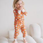Child wearing the Children's Miffy Daisy Days bamboo pyjama set