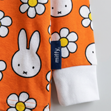 Child wearing the Children's Miffy Daisy Days bamboo pyjama set