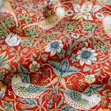 Ensemble de pyjamas pour enfants William Morris Strawberry Thief Rouge