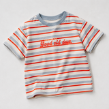 Maglietta oversize per bambini a righe Good Old Days
