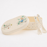 Peter Rabbit Snack-Box mit Besteck-Set
