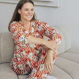 Dames Pyjama Set Peter met Kerstmis