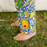 Set di pigiami da donna Sicilian Summer (Vincitore della sfida di design 2025)