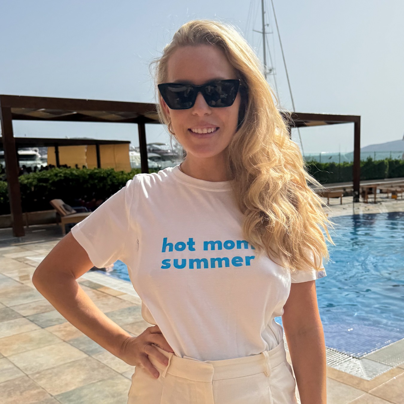 Camiseta de lactancia - Hot Mom Summer