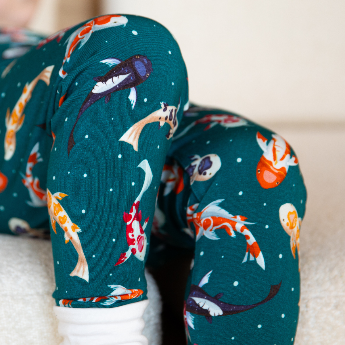 Children's PJ Set Koi