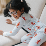 Pyjama pour enfants Homard ondulé
