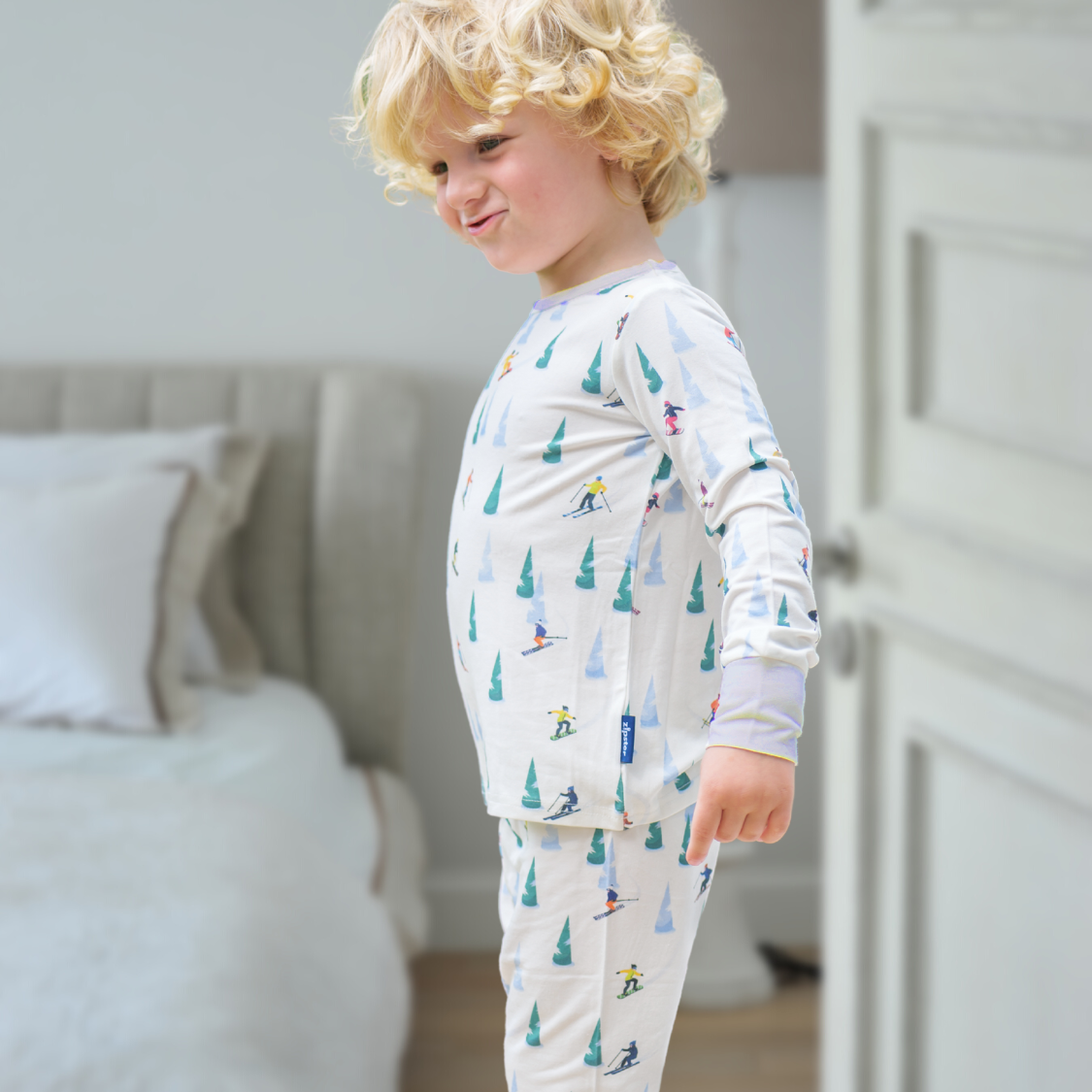 Ensemble de pyjamas pour enfants Sports de neige